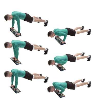 PU12 mitmekülgne kätekõverduste laud HMS