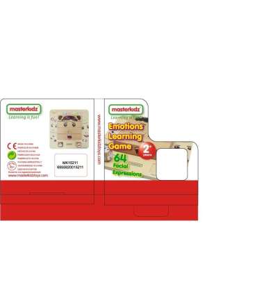 MASTERKIDZ Montessori puidust mäng — emotsioonide õppimine