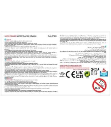 WOOPIE haagis SUPER TRAILER Punane 35 kg