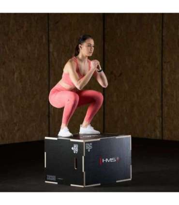 DSC02 Черный плиометрический тренажер для груди HMS