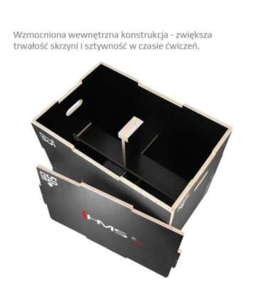 DSC02 Черный плиометрический тренажер для груди HMS