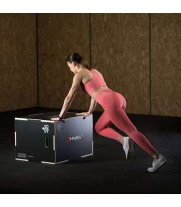 DSC02 Черный плиометрический тренажер для груди HMS