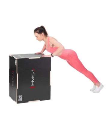 DSC02 Черный плиометрический тренажер для груди HMS