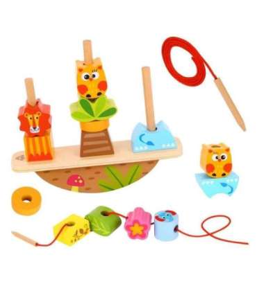 TOOKY TOY Балансирующая головоломка «Животные»