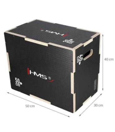 DSC03 must 50x40x30 cm pliomeetriline kast HMS