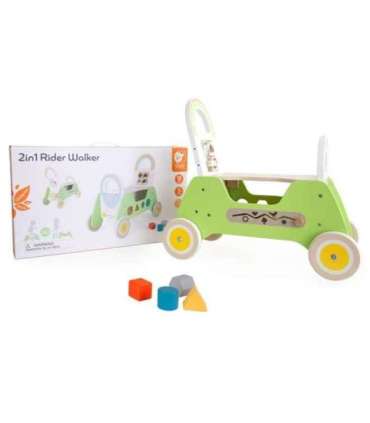 CLASSIC WORLD Деревянная каталка MONTESSORI 2-в-1