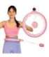 FH02 розовый хула-хуп с грузиком и счётчиком, в наличии