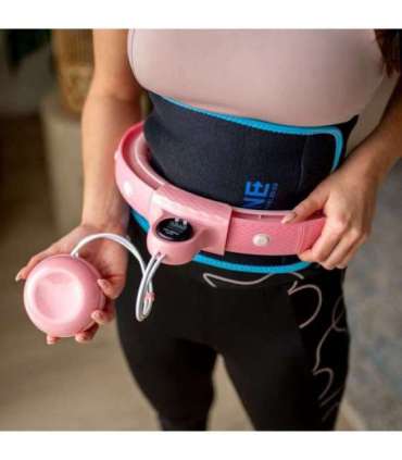 FH02 розовый хула-хуп с грузиком и счётчиком, в наличии