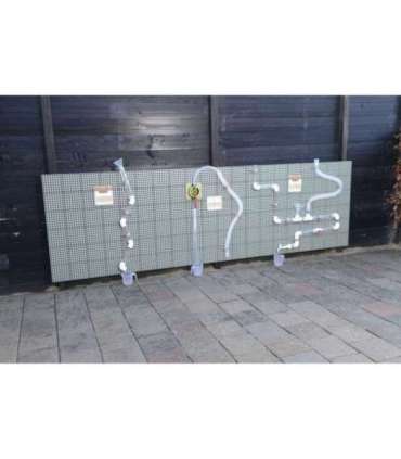 MASTERKIDZ seinapaneel - loominguline STEM teadustahvel välitingimiseks + paigalduspaneel, 120x80 cm