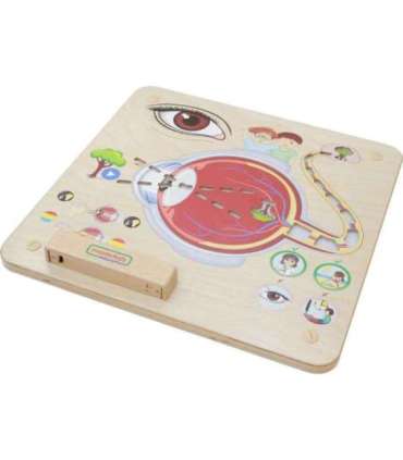 MASTERKIDZ Montessori õppeplaat — nägemismeel