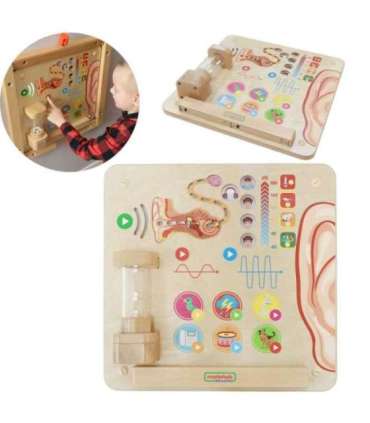 MASTERKIDZ Монтессори образовательная доска — слух