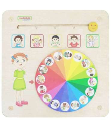 MASTERKIDZ õppetahvel Emotsioonide õppimine Emotsioonide juhtimine Montessori