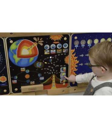 MASTERKIDZ Montessori обучающая доска «Земля»