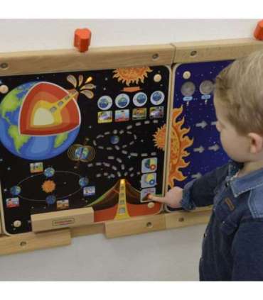 MASTERKIDZ Montessori обучающая доска «Земля»