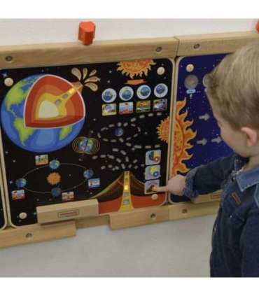 MASTERKIDZ Montessori обучающая доска «Земля»