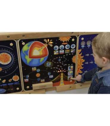 MASTERKIDZ Montessori обучающая доска «Земля»