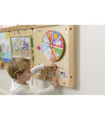 MASTERKIDZ Tablica Edukacyjna Pogoda