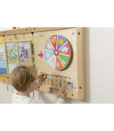 MASTERKIDZ Tablica Edukacyjna Pogoda