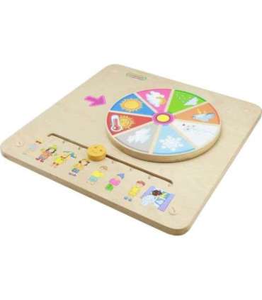 MASTERKIDZ Tablica Edukacyjna Pogoda