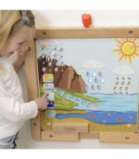 MASTERKIDZ Обучающая доска Круговорот воды Монтессори