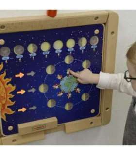 MASTERKIDZ Монтессори обучающая доска Фазы Луны