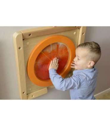 MASTERKIDZ Tablica Edukacyjna Sensoryczna Pomarańcza