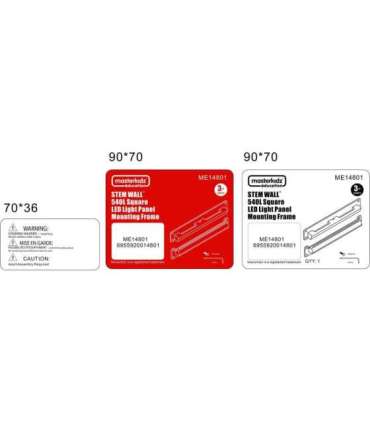 MASTERKIDZ ruudukujuline raam LED-paneeli paigaldamiseks