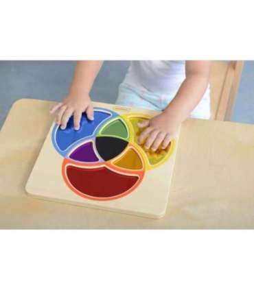 MASTERKIDZ Обучающая доска-зеркало - обучение смешиванию цветов