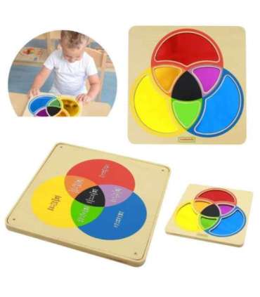 MASTERKIDZ Обучающая доска-зеркало - обучение смешиванию цветов