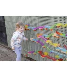 MASTERKIDZ Конструктор Трек для шаров STEM-панель 120 элементов