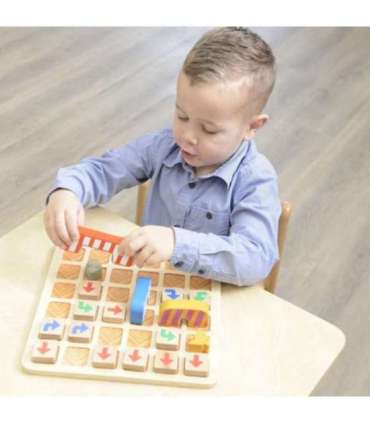 MASTERKIDZ Varajane programmeerimise õpe Loogikamäng: Leia tee juustuni!