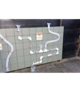 MASTERKIDZ Система труб для доски STEM, 121 элемент