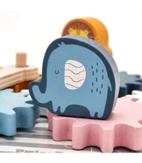 VIGA PolarB деревянные шестерёнки с животными