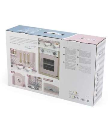 VIGA PolarB puidust köök koos aksessuaaridega, hõbe - roosa