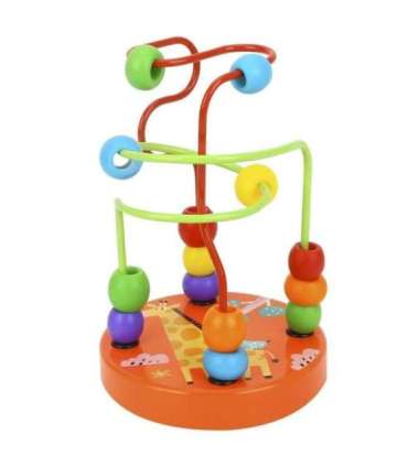 TOOKY TOY puidust hariv motoorsete oskuste helmerada