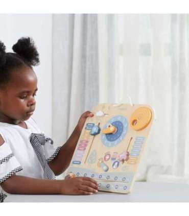 VIGA PolarB деревянный календарь и часы Монтессори