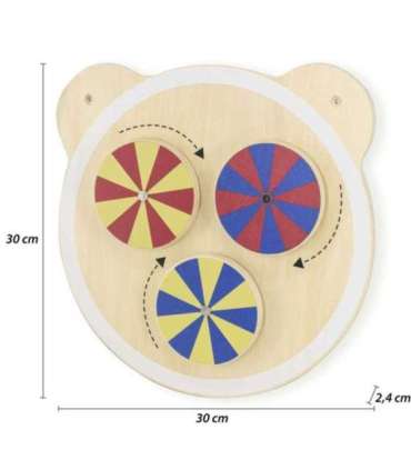 VIGA деревянная цветная доска, сертификат FSC, Монтессори