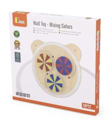 VIGA деревянная цветная доска, сертификат FSC, Монтессори