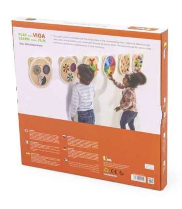 VIGA puidust värvide segamise tahvel, FSC-sertifikaadiga