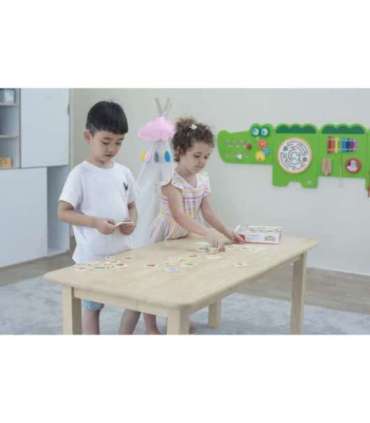 VIGA обучающая деревянная головоломка - подбери формы, 37 шт.