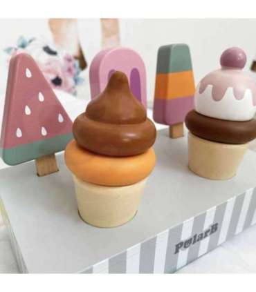 VIGA PolarB pulgajäätised koos alusega, 5 tk.