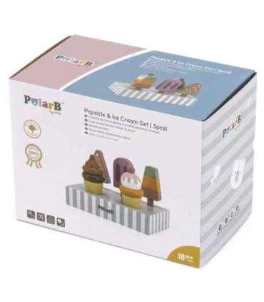 VIGA PolarB pulgajäätised koos alusega, 5 tk.