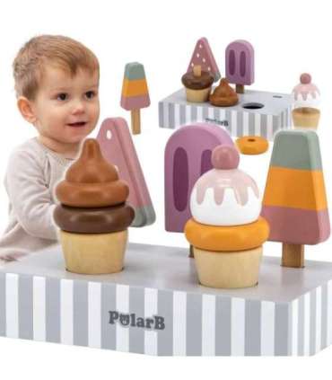 VIGA PolarB pulgajäätised koos alusega, 5 tk.