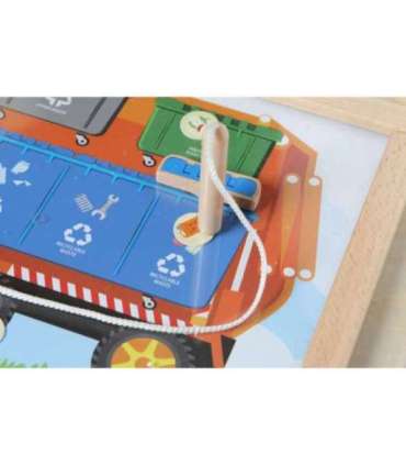 MASTERKIDZ Монтессори обучающая доска — сортировка отходов