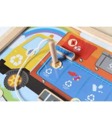 MASTERKIDZ Монтессори обучающая доска — сортировка отходов