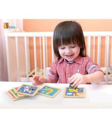 VIGA käepärane puidust pusle - kaelkirjak