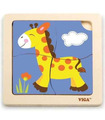 VIGA käepärane puidust pusle - kaelkirjak