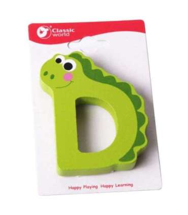 CLASSIC WORLD puidust täht D