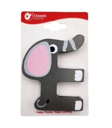 CLASSIC WORLD puidust täht E