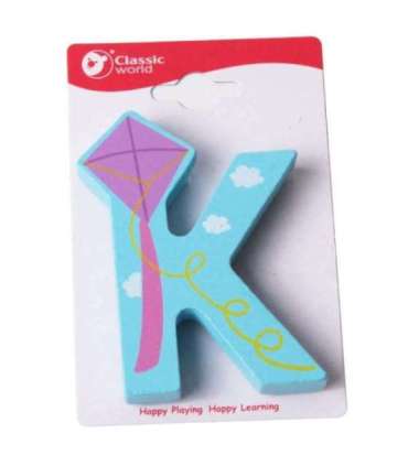 CLASSIC WORLD puidust täht K